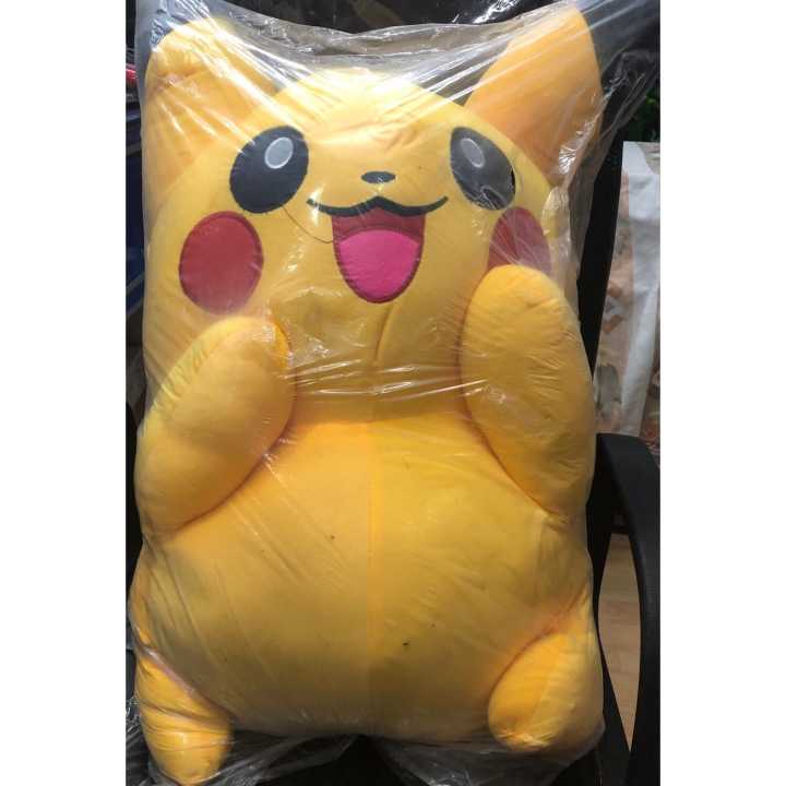 Yellow  big Pikachu Soft Toy For Kids