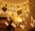 10 Plastic Photo Clip Led String Lights For Home Decor - Led Lights With Photo Clips For Decorations |. 