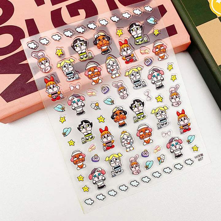 Cute%20Cartoon%20Bubble%20Mart%20Crybaby%20Nail%20Stickers%20Relief%20Nail%20Art%20DIY%20Decoration%20Embossed%20Nail%20Art%20Stickers%20Waterproof%20Stickers%20Mystic%20-%20Image%205