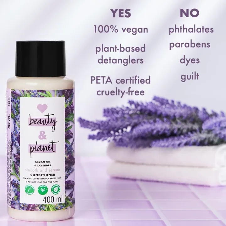 Love%20Beauty%20&%20Planet%20Argan%20Oil%20and%20Lavender%20Paraben%20Free%20Smooth%20and%20Serene%20Conditioner%20-%20400ml%20-%20Image%202