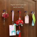 JAERBEE Magnetic Hooks,27Lb Heavy Duty Earth Magnets with Hook for Refrigerator,Cruise Hook for Hanging, (, Pack of 5). 