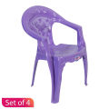 Bagmati Plastic Baby Chair For Kids Set Of 4 | Bagmati Kids Chair Set Of 4. 