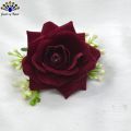 Faux Rose Flower Hair Embellishment For Women- Jewels of Nepal. 
