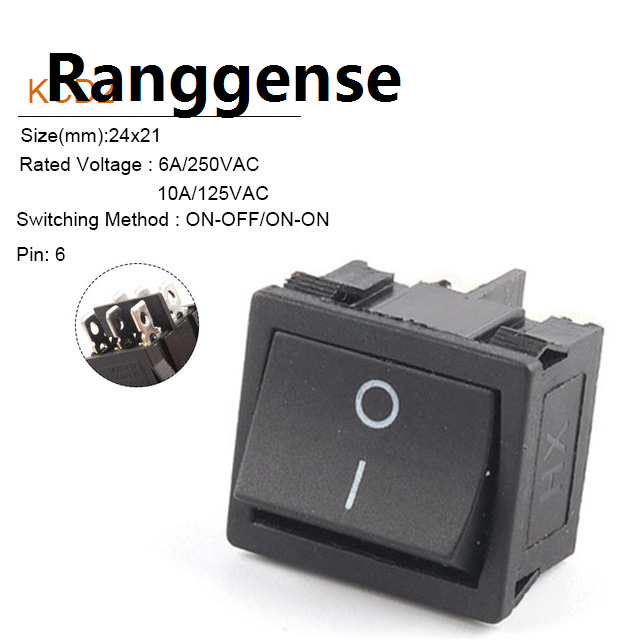 Ranggense%20Luxury%205PCS%20KCD2%2024X21mm%20Electric%20Car%20Power%20Switch%20Red%20Black%204/6%20Pin%202/3%20Position%206A/10A%20250V/125V%20ON-OFF/ON-OFF-ON/ON-ON%20Rocker%20Switch%20-%20Image%207