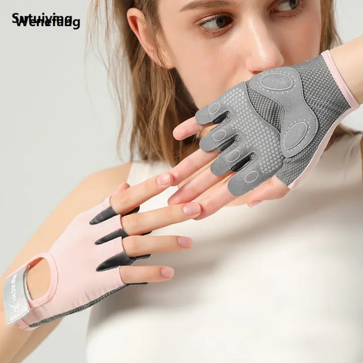 Wenefang%20Sutuiying%201Pair%20Gym%20Fitness%20Breathable%20Anti-Slip%20Women%20Men%20Half%20Finger%20Bargain%20Original%20price%20Summer%20Fishing%20Cycling%20Fingerless%20Gloves%20Female%20Bicycle%20Bike%20-%20Image%205