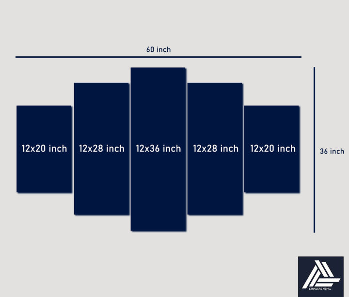 Big%20Size%205%20Panel%20Nature%20Canvas%20Home%20Decor%20%7C%20Canvas%20%7C%20Wall%20Art%20With%20Frame%20Inside%20By%20Etraders%20Nepal%20Wooden%20frame%20printed%20canvas%20by%20Etraders%20Nepal%20-%20Image%203