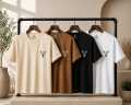 Finch Premium Cotton T-Shirt Minimalist Wing Logo Tee with Premium DTF Print, Soft Breathable Fabric & Classic Round Neck For Men and Women. 