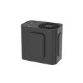 Mini 3600mAh Waist Mounted Fan Flashlight Anti Drop Shock Waist Clip on Fan Handheld Cooling Hanging Neck Fan Sports. 