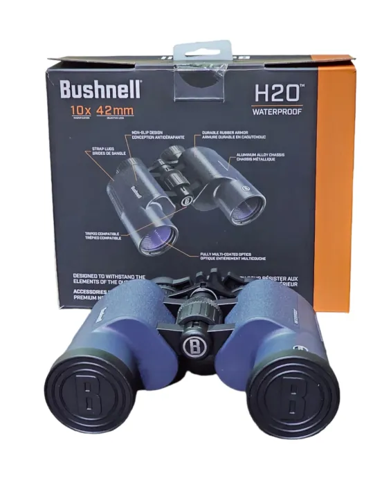 Bushnell%20Binocular%20H2O%2010%20Magnification%20%C3%97%2042%20mm%20Objective%20Lens%20By%20Smart%20Gallery%20-%20Image%202