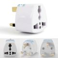 3PCS US/EU/CHINA/Australia To UK Home Plug For Travel Conversion Plug Electrical Power 3 Pin Plug. 