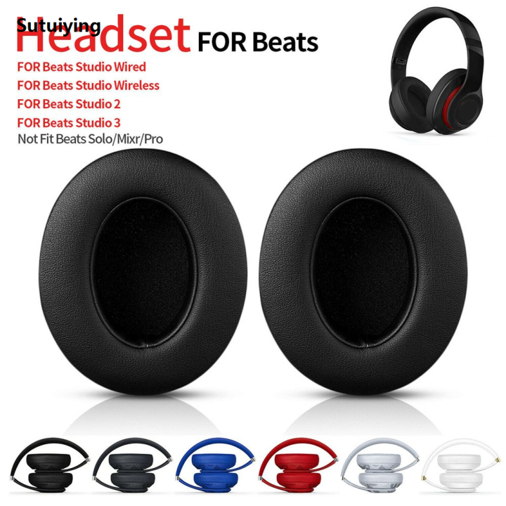 Sutuiying%201%20Pair%20Ultra-soft%20Replacement%20Ear%20Pads%20For%20Beats%20Studio%202%203%202025%20New%20Wired%20Wireless%20Earmuffs%20Sponge%20Cushion%20Headphone%20Accessory%20-%20Image%203