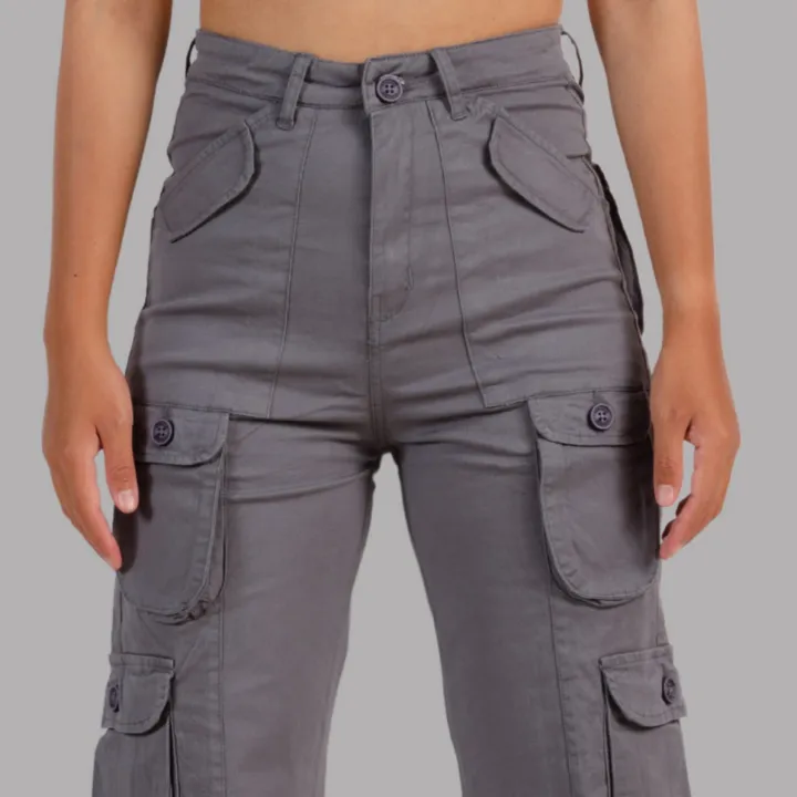 Nepster%20Dark%20Grey%20High%20Rise%20Premium%20Straight%20Cotton%20Cargo%20Box%20Pants%20For%20Women%20-%20Image%205