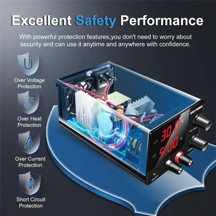 30V%205A%20Adjustable%20Switching%20Regulated%20Power%20Supply%20with%20Encoder,%20LED%20Display%20EU%20Plug%20-%20Image%206