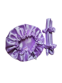 Silk Bonnet Heatless Curls Hair Accessory. 