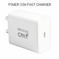 33w Type-C CMF Charger Adapter Compatible with CMF Phone 1, Nothing Phone 1, Nothing Phone 2, Nothing Phone 2a, Nothing Phone 2a Plus CMF Adapter 33w Rapid Fast Charger Type c by RoarX. 