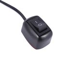 NAMUNY 2X Car DIY Switch Water Drop Shape Button Switch OFF/ON DC 12V For Fog Lights, DRL, LED Light Bar, etc. 