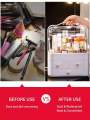Accessories Point  Cosmetic Organizer Makeup Storage Box Lipstick Holder Stand More Tools. 