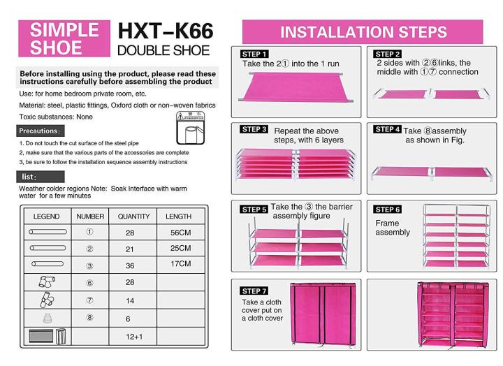 Double%20Row%202%20X%206%20Layer%20Shoe%20Rack%20Storage%20Shelf%20Organizer%20With%20Non-Woven%20Fabric%20Cover%20(Color%20Vary)%20-%20Image%203
