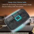 Linguolin Fashion 371LM 893MAX 890MAX 3 Buttons Remote Control Handheld Transmitter for PURPLE RED ORANGE Yellow Green Garage Gate Opener Type. 