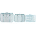 8Pcs Travel Storage Bag Set Storage Box Portable Luggage Storage Bag Clothes Shoe Box Storage Bag(Beige). 