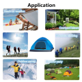 Waterproof Camping & Hiking Tent - 4-Person, Quick Setup, Anti-Mosquito, Large Space (Random Color). 