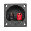 New Square Board Binding Post Speaker Box Terminal Connector. 