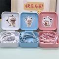 in-Ear Applicable Game Apple Huawei Student Headset Wired Xiaomi Earplugs vivo Cute OPPO Good-looking. 