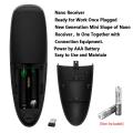 Voice Air Remote Mouse with Backlight 2.4GHz Mini Fly Mouse. 