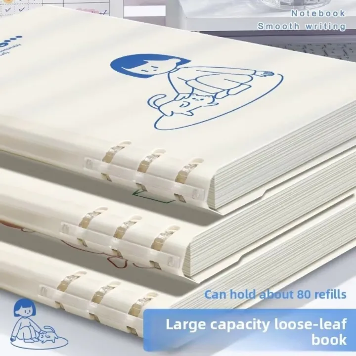 Cute%20A5/B5%20Loose-leaf%20Notebook%20Puppy%20Detachable%20Binder%20Notebook%20Horizontal%20Line%2060%20Sheets/120%20Pages%20Note%20Book%20Student%20Office%20Stationery%20-%20Image%206