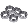 ZOROOM 10Pcs Miniature Sealed Metal Shielded Metric Radial Ball Bearing Model: MR106-ZZ 6X10X3mm & 10Pcs MR74-ZZ 4x7x2.5mm. 