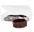 Glass Bala Bangle Set  (Pack of 4) For Women. 