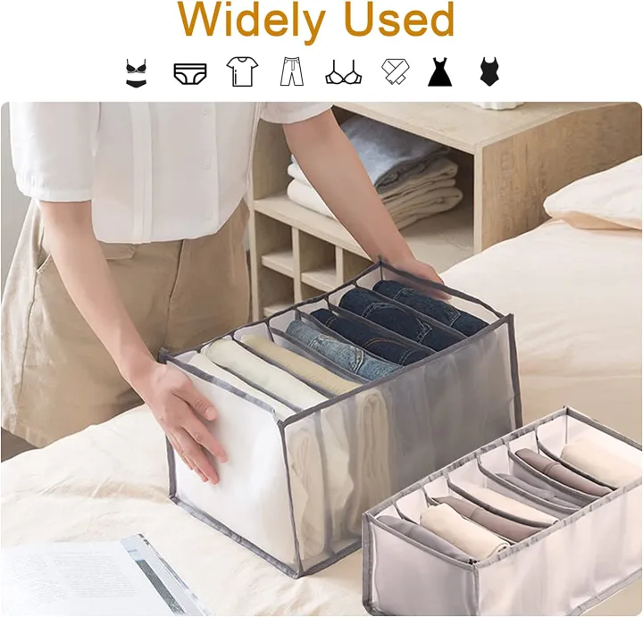 7%20Grids%20Jeans%20T-shirts%20Storage%20Box%20Trousers%20Clothes%20Storage%20-%20Image%203