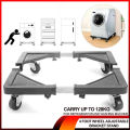 Multifunction Movable Washing Machine Base Fridge Stand Holder Refrigerator Trolley. 