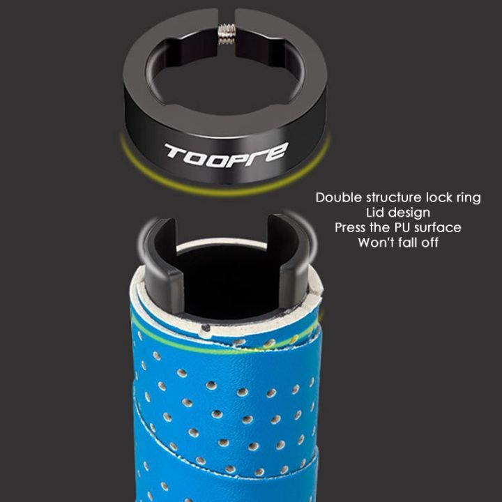 FORIDE%201Pair%20Bicycle%20Handlebar%20Grips%20Double%20Lock%20Bicycle%20Grip%20Cycling%20Accessories%20for%20Folding%20Bike%20Road%20Bike%20Pink%20-%20Image%205
