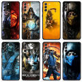 Kuying Fashion Samsung Galaxy S24 S21 Plus S22 Ultra 5G Lite Note 20 10 S20 FE S7 Bag Phone Case को लागि गेम Mortal Kombat. 