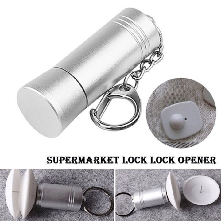 Portable Security Tag Hook Separator Simple Magnetic Bullet Magnet Tag Remover With Handy Clip Eas Tag Detacher Eas Label Separator