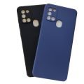 Samsung A21s Silicone Soft Cover  Case -Microfiber Inside. 