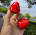 Hot Strawberry Lip Balm Shape for Sweet Lips - 1 Piece. 