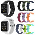 Watch Band 22mm Waterproof Soft Silicone Smart Watch Wrist Strap Replacement for Realme Watch 2/2 Pro/3 Pro/S/S Pro. 