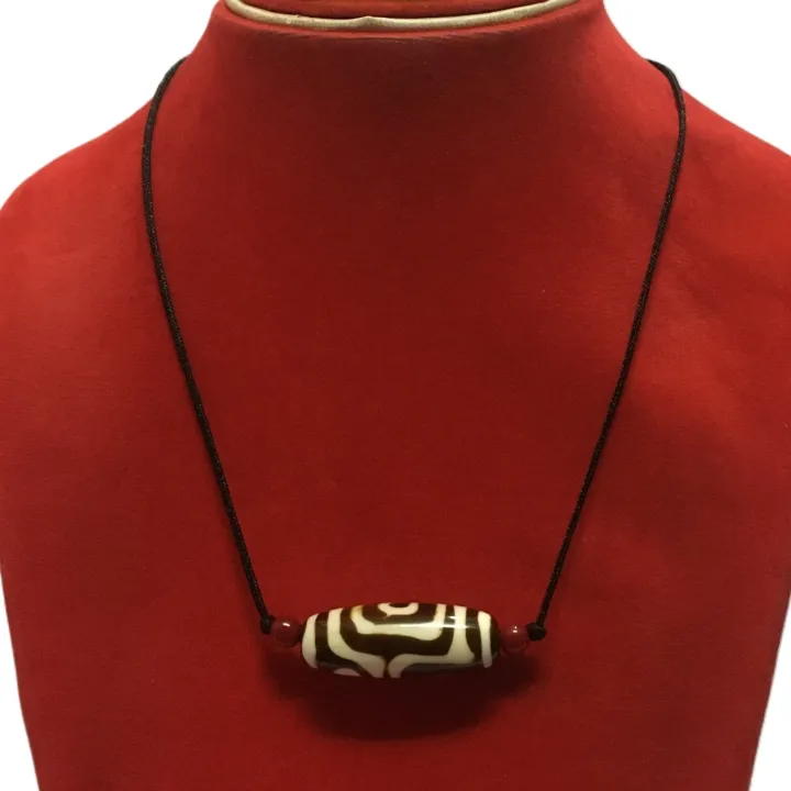 Dzi%20Bead%20Stone%20Beaded%20Necklace.%20Traditional%20Handmade%20Tibetan%20Ethnic%20Necklace%20For%20Women%20-%20Image%205