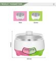Dahi Maker Yogurt Culture Machine Plastic and Stainless Steel 1L Automatic Yogurt Maker. 