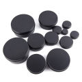 15-250ml Black Aluminum Cans Round Tin Box with Lid Metal Pill Cans Cream Ointment Jars Storage Container for Balm Wax Cosmetics. 