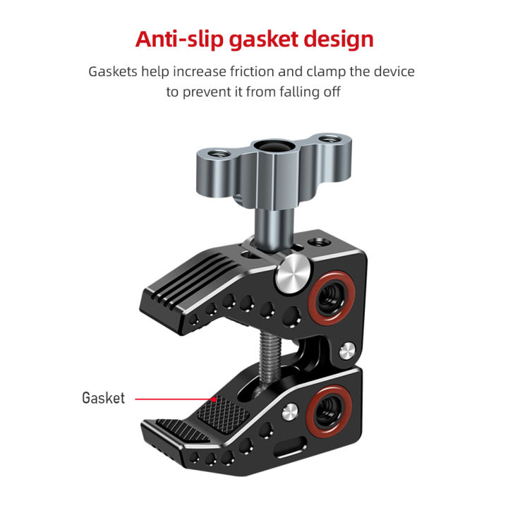 3/8%20Inch%20Clamp%20Monitor%20Alloy%20C%201/4%20Inch%20Camera%20Inch%20Clamp%20Led%20Aluminum%20Clamp%20with%20Monitor%20Super%20Screw%20-%20Image%204