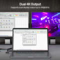 Unitek USB-C to Dual HDMI 4K Adapter. 