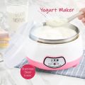 Dahi Maker Yogurt Culture Machine Plastic and Stainless Steel 1L Automatic Yogurt Maker. 