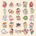 50/100Pcs Cartoon Anime Crayon Shin Chan Stickers For Car Laptop Phone Stationery Decor Decals Waterproof Sticker Kids Toys. 