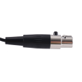 2X Professional Lavalier Lapel Tie Clip Condenser Microphone 4Pin Mic for Bodypack 4 Pin XLR. 