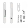 New Stainless Steel Sliding Door Lock Invisible Embedded Lock Door Handle Lock Durable Window Latch Sliding Door. 