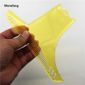 Wenefang 1pc Men Beard Shaping Styling Template Comb Men's Beard Combs Beard Trim Templates Mustache Stencil Edge Control Beauty Tools. 