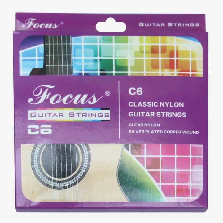 Multicolor Color Foicus C6 Classical Nylon Guitar Strings